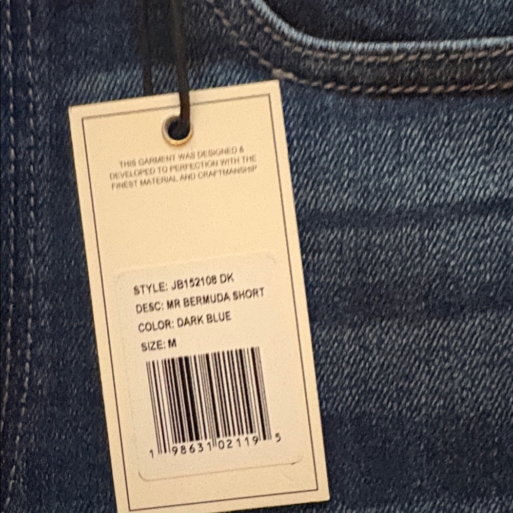 Judy Blue Indigo Denim Shorts - Picture 3 of 11